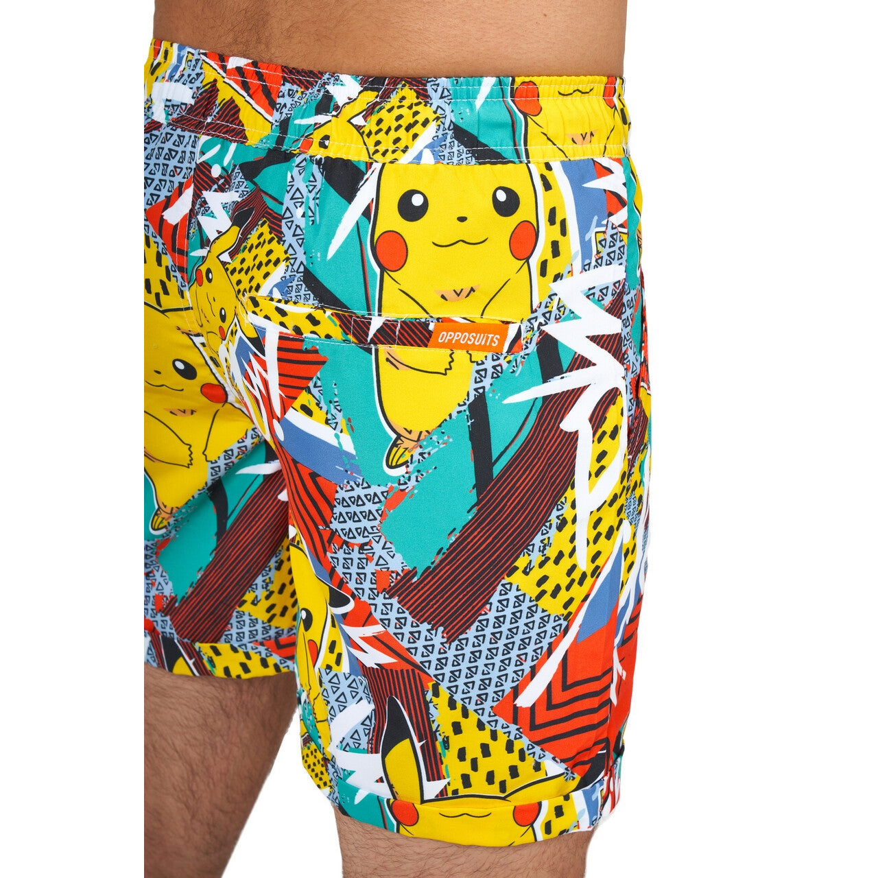 Op deze afbeelding zie je een Kostuums, van het merk Opposuits. Electric Pica Pikachu™ Man Kostuum