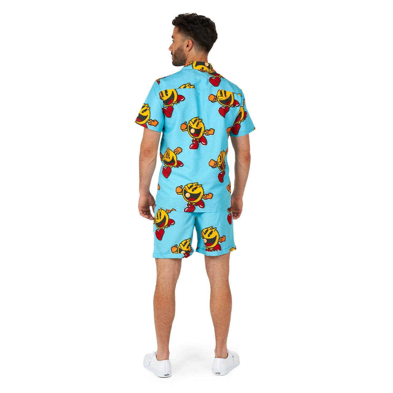 Op deze afbeelding zie je een Kostuums, van het merk Opposuits. Pac-Man™ Wacko Waka-Waka Kostuum