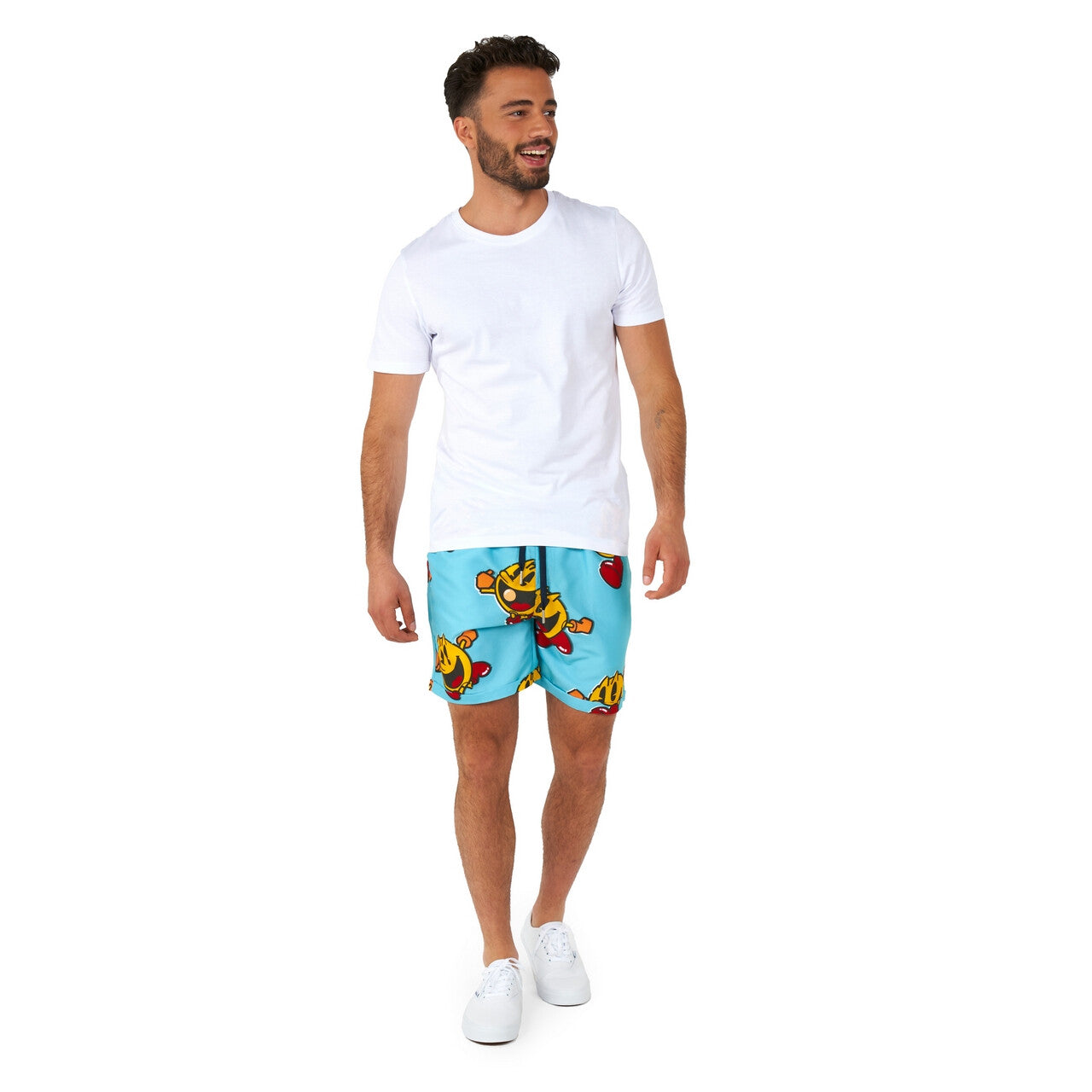 Op deze afbeelding zie je een Kostuums, van het merk Opposuits. Pac-Man™ Wacko Waka-Waka Kostuum