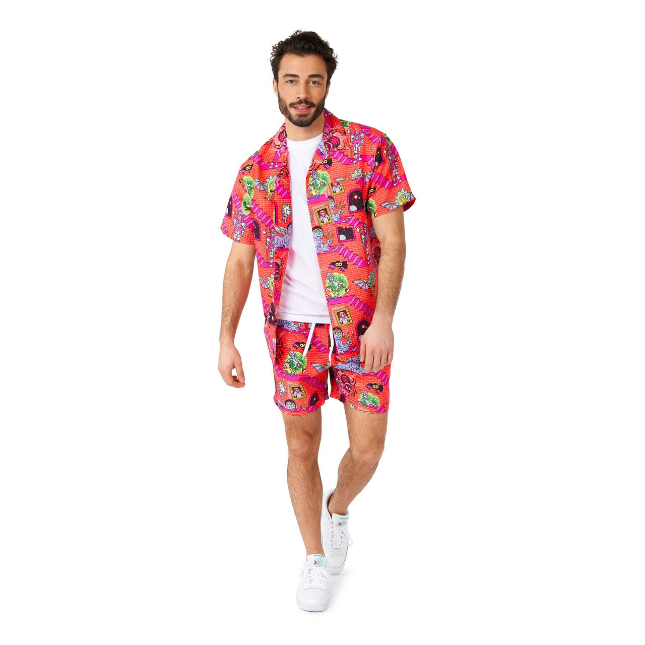 Op deze afbeelding zie je een Kostuums, van het merk Opposuits. Rick & Morty™ Haunted House Man Kostuum