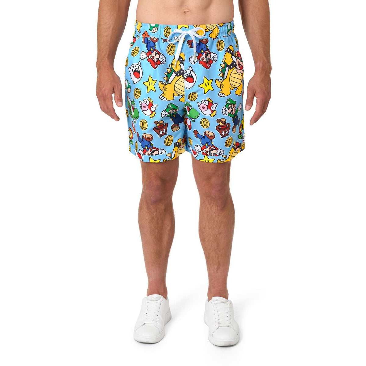 Op deze afbeelding zie je een Kostuums, van het merk Opposuits. Super Mario™ - Group Man Kostuum