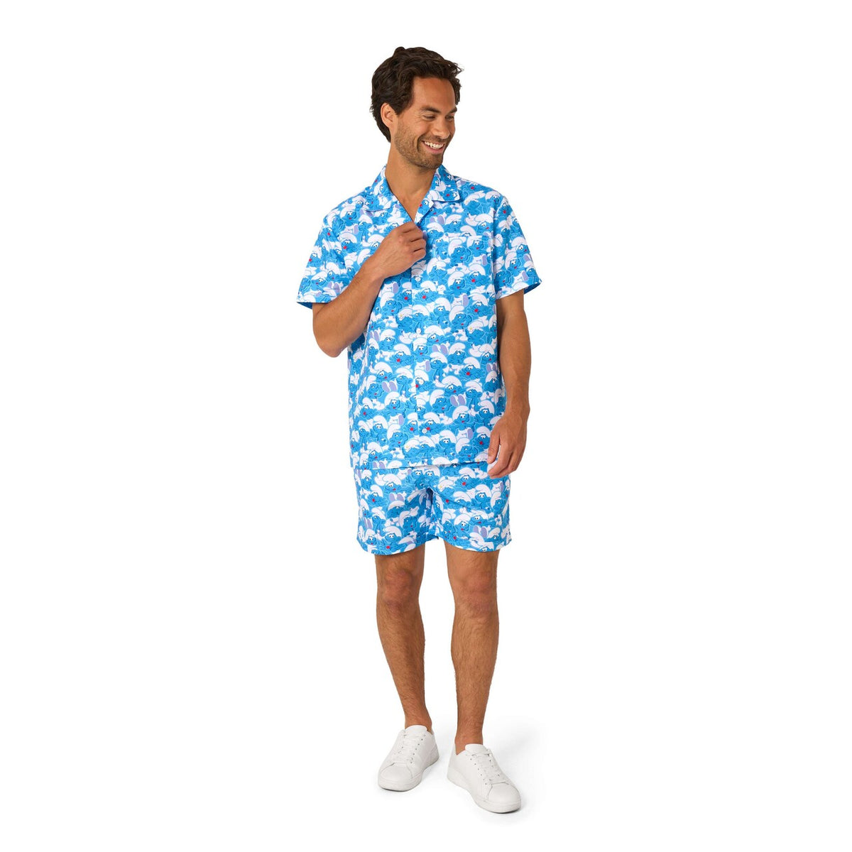 Op deze afbeelding zie je een Kostuums, van het merk Opposuits. The Smurfs - Smurftastic Man Kostuum
