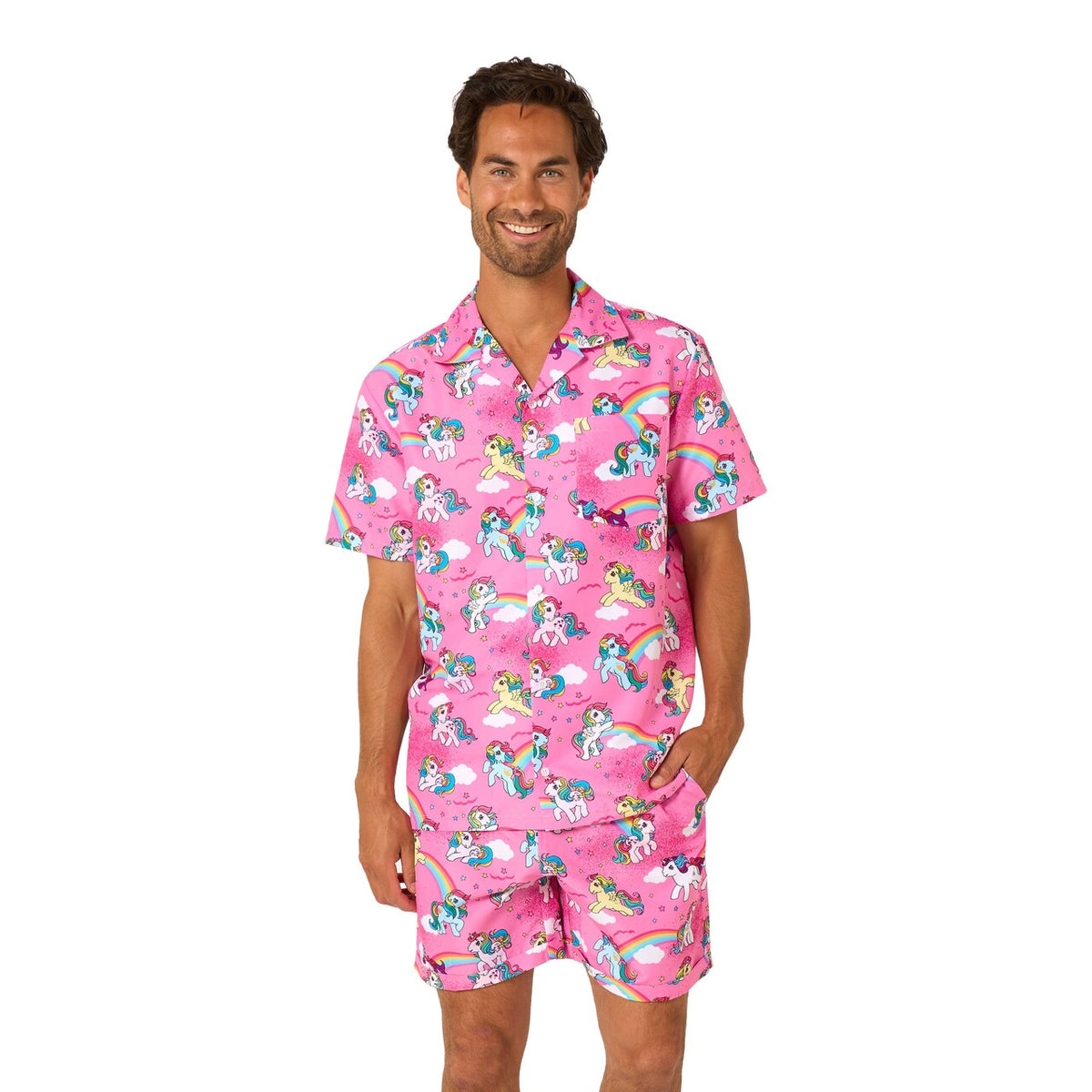 Op deze afbeelding zie je een Kostuums, van het merk Opposuits. My Little Pony™ - Rainbow Sky Man Kostuum