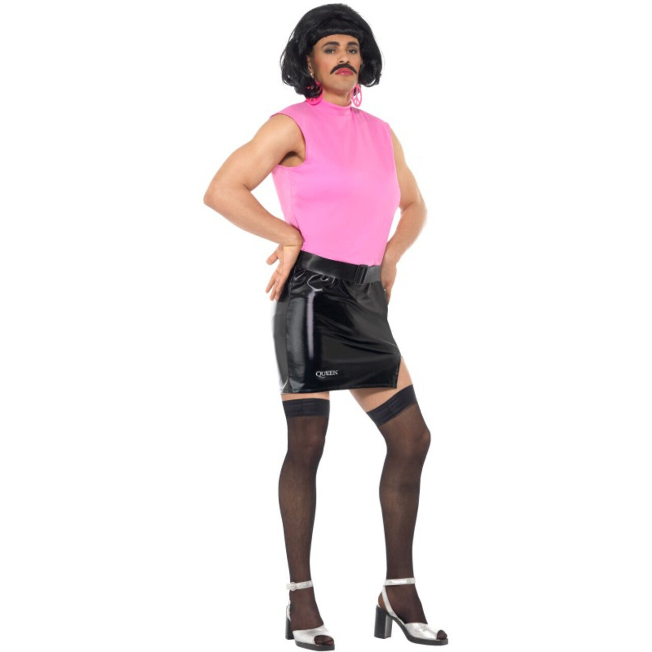 Op deze afbeelding zie je een Kostuums, van het merk Smiffy's. Queen Freddie Mercury I Want To Break Free Man Kostuum