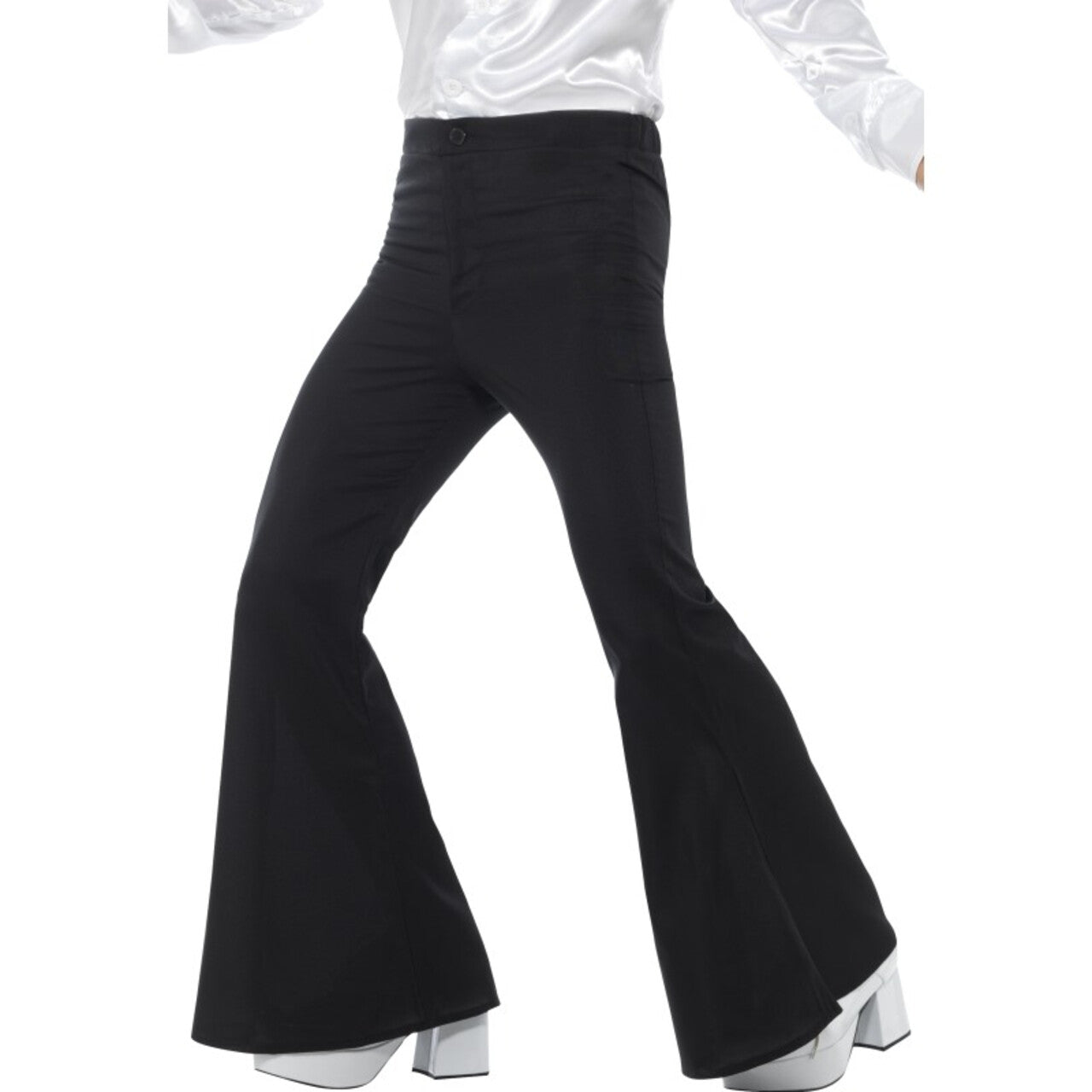 Op deze afbeelding zie je een Kostuums, van het merk Smiffy's. Maurice Bee Gees Disco Broek Man