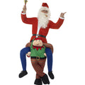 Elf Draagt Kerstman Kostuum