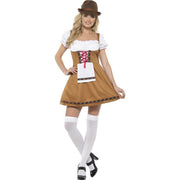 Op deze afbeelding zie je een Kostuums, van het merk Smiffy's. Beiers Bruin Oktoberfest Vrouw Kostuum