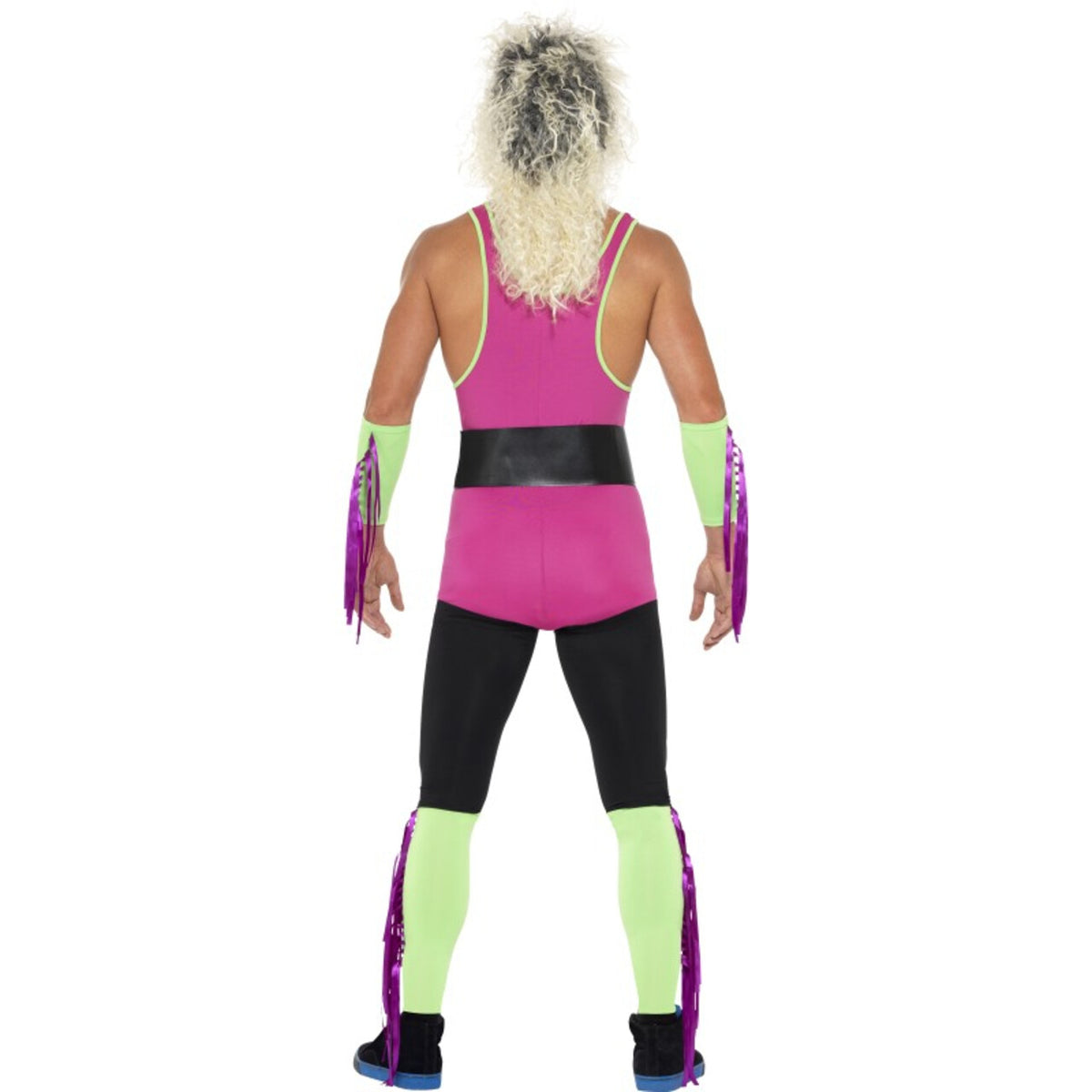 Op deze afbeelding zie je een Kostuums, van het merk Smiffy's. Hulk Hogan Retro Wrestler Wwe Man Kostuum