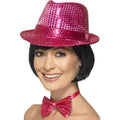 Chapeau à Paillettes Rose