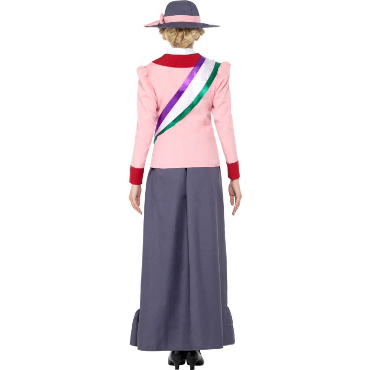 Op deze afbeelding zie je een Kostuums, van het merk Smiffy's. Victoriaanse Suffragette Vrouwenkiesrecht Voorvechter Kostuum