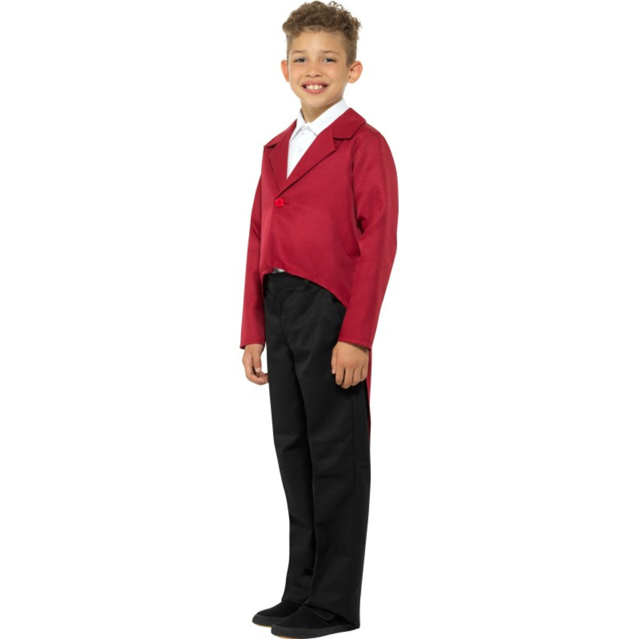 Op deze afbeelding zie je een Kostuums, van het merk Smiffy's. Rokkostuum Dirigent Rood Kind