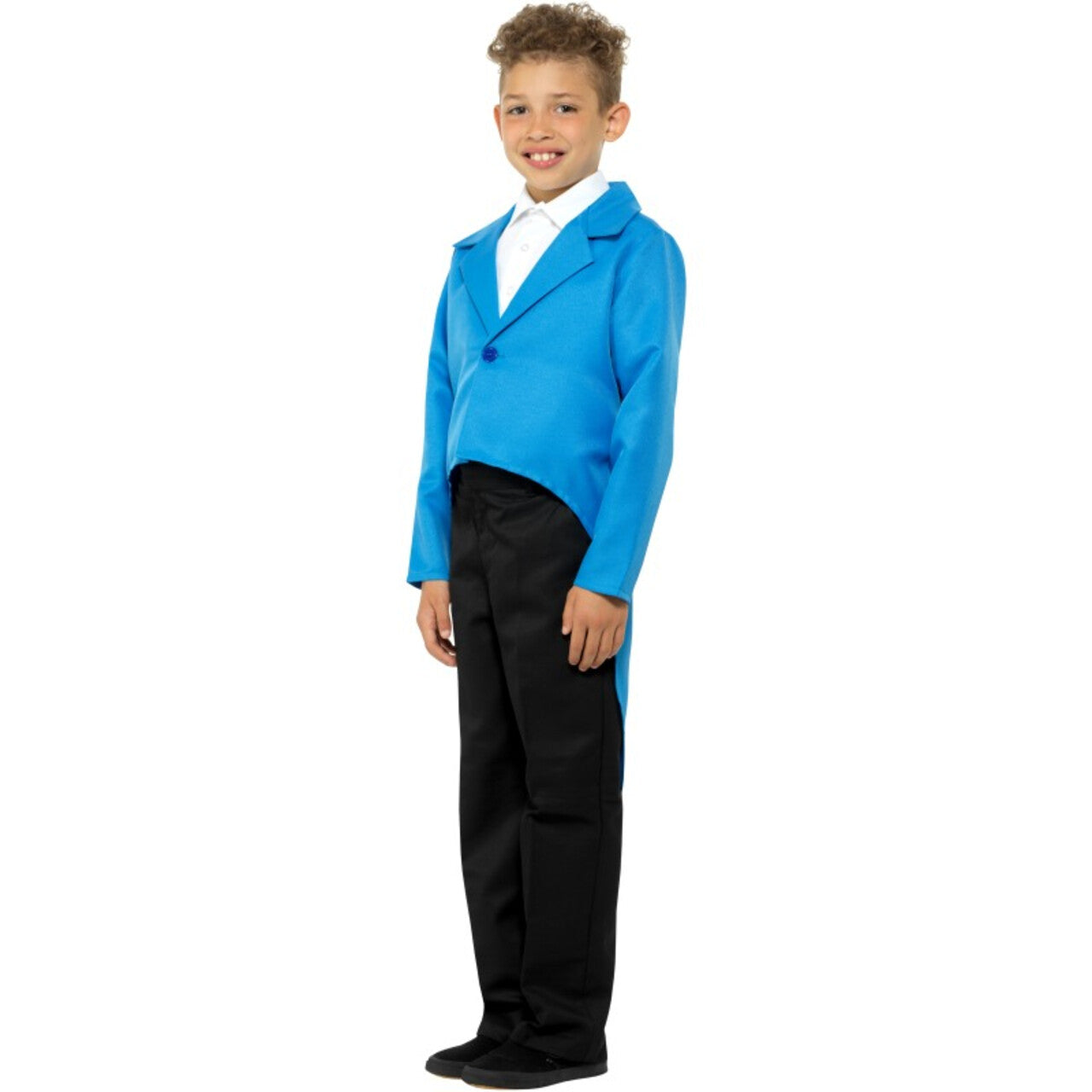 Op deze afbeelding zie je een Kostuums, van het merk Smiffy's. Rokkostuum Dirigent Blauw Kind