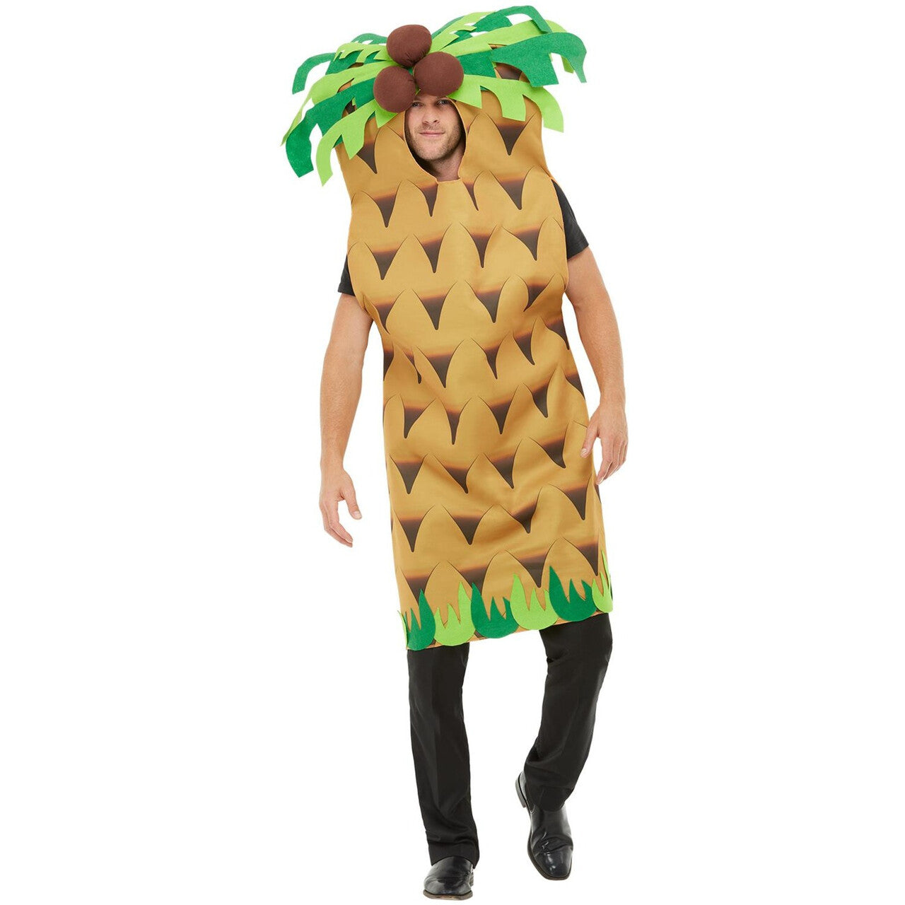 Op deze afbeelding zie je een Kostuums, van het merk Smiffy's. Tropische Wandelende Palmboom Kostuum