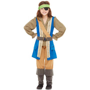 Op deze afbeelding zie je een Kostuums, van het merk Smiffy's. Horrible Histories Waanzinnig Om Te Weten Kapitein Piraat Jongen Kostuum