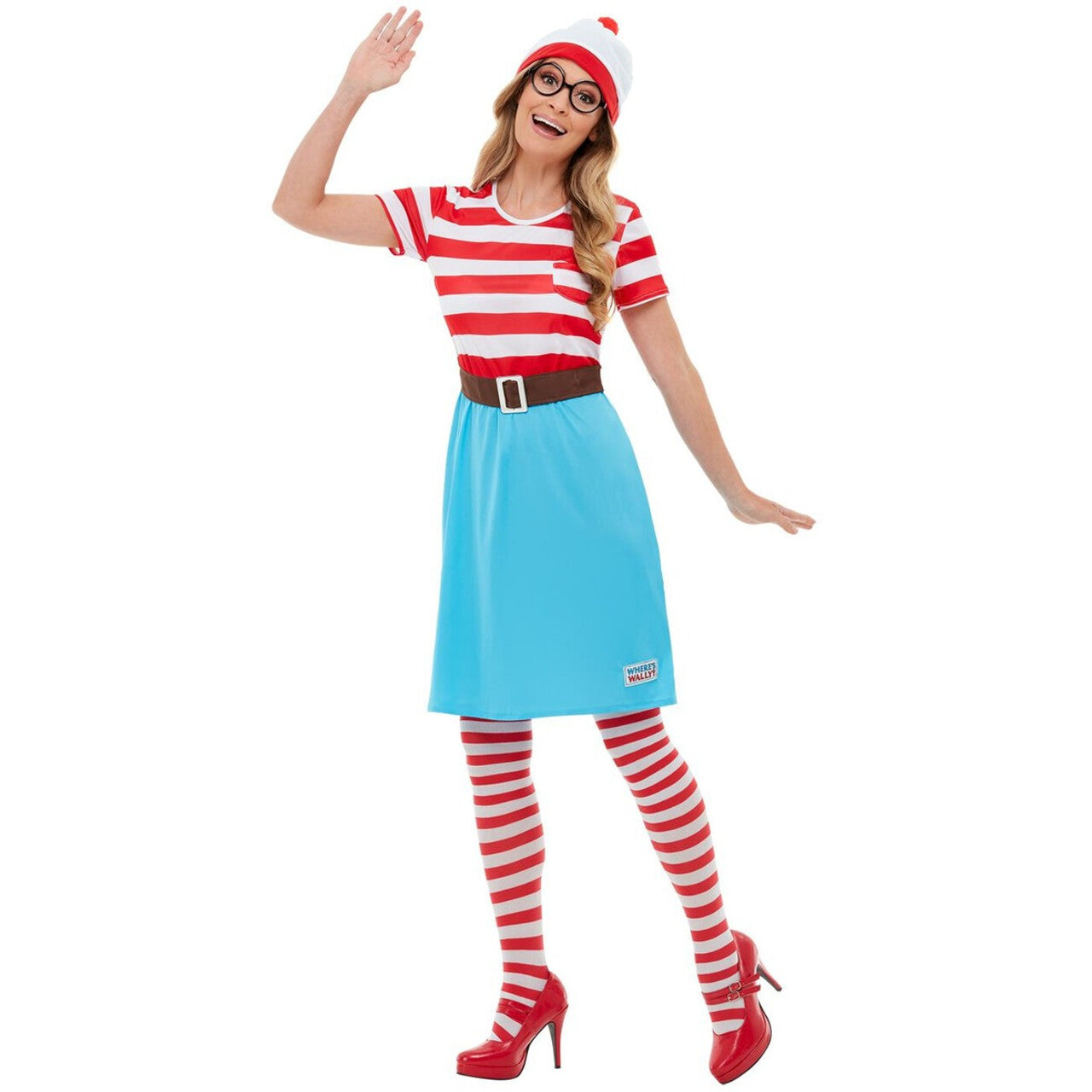 Op deze afbeelding zie je een Kostuums, van het merk Smiffy's. Zoekplaatje Waar Is Wenda Vrouw Kostuum