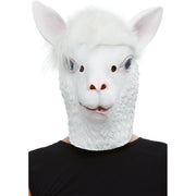 Op deze afbeelding zie je een Accessoires, van het merk Smiffy's. Masker Spugende Lama