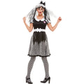 Griezelfeest Halloween Living Dead Doll Vrouw Kostuum