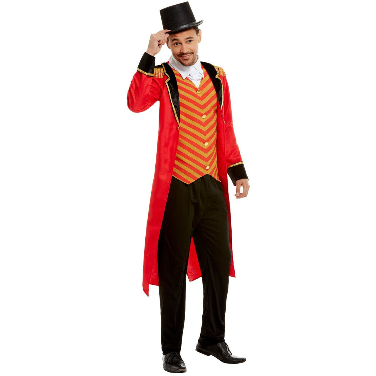 Op deze afbeelding zie je een Kostuums, van het merk Smiffy's. Circusdirecteur Op En Top Showman Kostuum