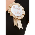Bride To Be Broche Glitter Goud