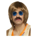 60er Jahre Hippie -Set Einschließlich Blauer Brillen