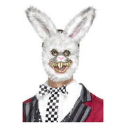 Op deze afbeelding zie je een Accessoires, van het merk Smiffy's. Bijtgraag Wit Konijn Masker