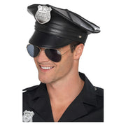 Op deze afbeelding zie je een Accessoires, van het merk Smiffy's. Imitatie Leren Politie Pet