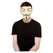 Op deze afbeelding zie je een Accessoires, van het merk Smiffy's. V For Vendetta Masker