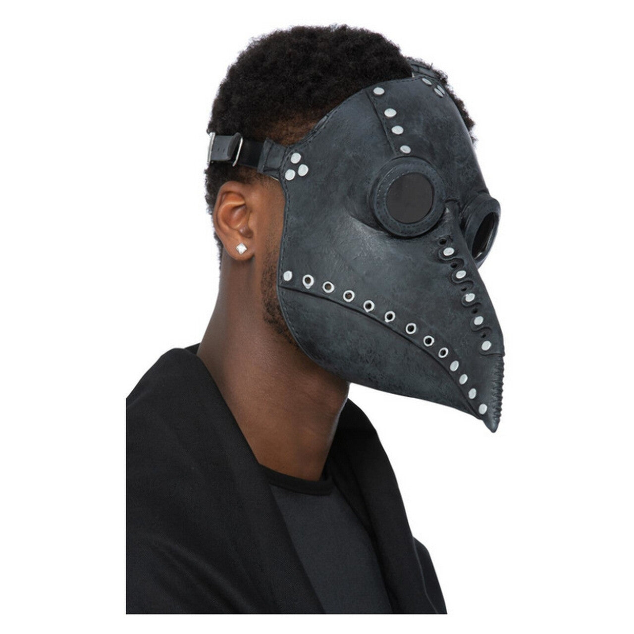 Op deze afbeelding zie je een Accessoires, van het merk Smiffy's. Steampunk Latex Pestdokter Masker