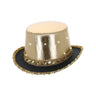 Led-Leuchtender Gold-Showmaster-Hut