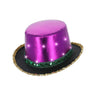 Led Licht Auf Metallic Hat Mardi Grass Purple Gold