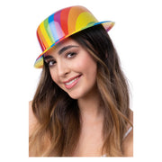 Op deze afbeelding zie je een Accessoires, van het merk Smiffy's. Trots Regenboog Festival In Je Bolhoedje