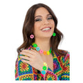 Set Daccessoires Fleur Power Néon