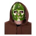 Verrotteter Moos Totenkopfmaske