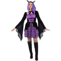 Vampiress Vleermuis Cosplay Kostuum Vrouw