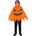 Lachende Pompoen Poncho Kind Kind