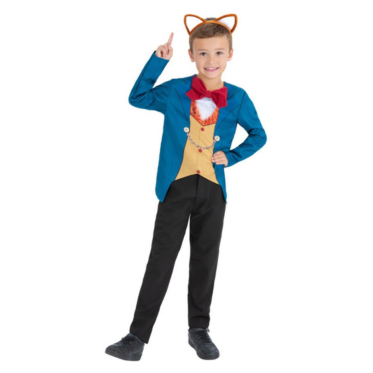 Op deze afbeelding zie je een Kostuums, van het merk Smiffy's. Deftige Vos Volkert Jongen Kostuum