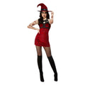 Sorcière Pentagramme Rouge Costume