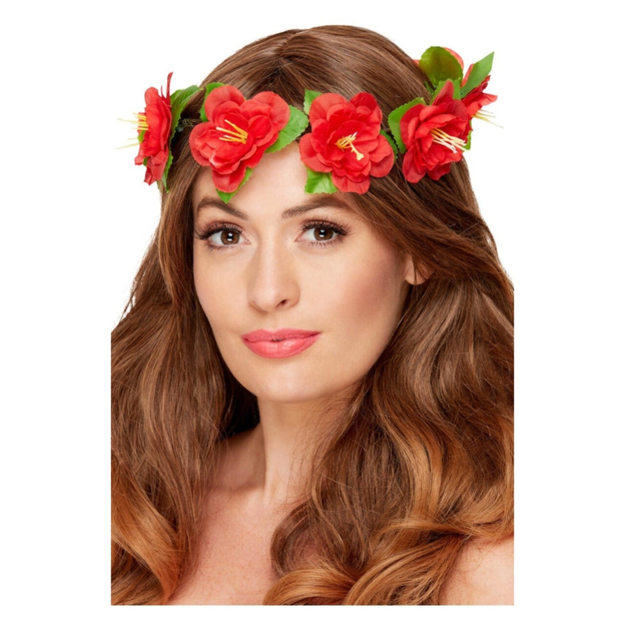 Op deze afbeelding zie je een Accessoires, van het merk Smiffy's. Hawaïaanse Bloemenkrans