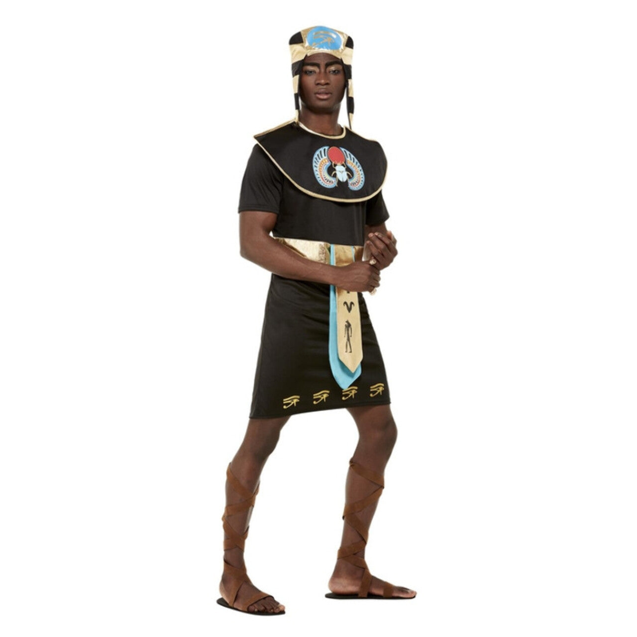 Op deze afbeelding zie je een Kostuums, van het merk Smiffy's. Egyptische Farao Snoetankamon Man Kostuum