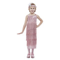 Robe Flapper Rose Années 20 Costume