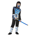 Guerrier Ninja Futuriste Bleu Costume