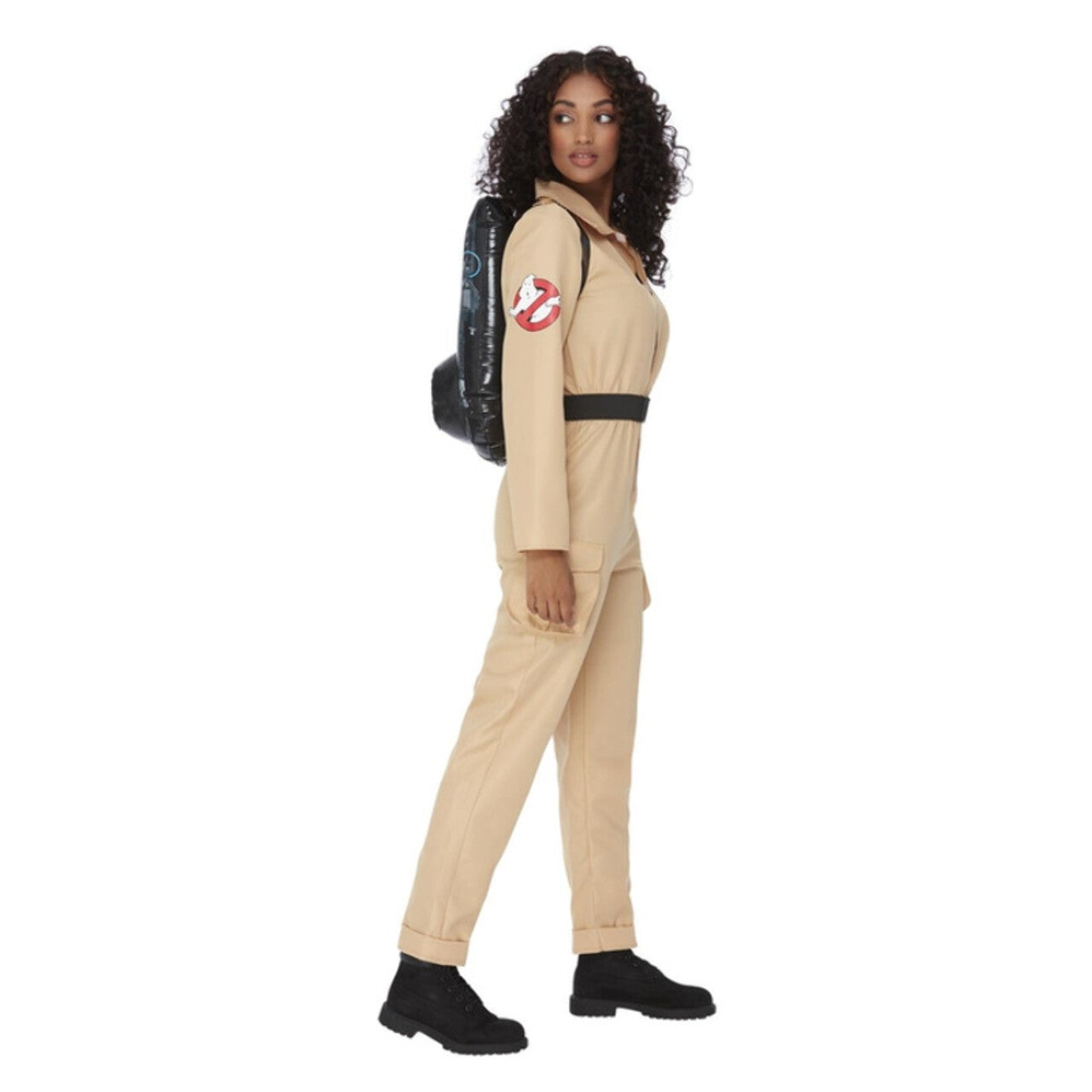 Op deze afbeelding zie je een Kostuums, van het merk Smiffy's. Ghostbusters Geen Spook Is Veilig Vrouw Kostuum