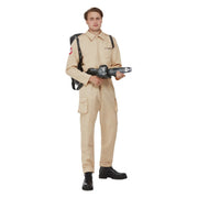 Op deze afbeelding zie je een Kostuums, van het merk Smiffy's. Spokenvanger Peter Met Proton Pack Rugtas Man Kostuum