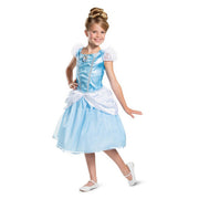 Op deze afbeelding zie je een Kostuums, van het merk Smiffy's. Prinses Disney Assepoester Deluxe Meisje Kostuum