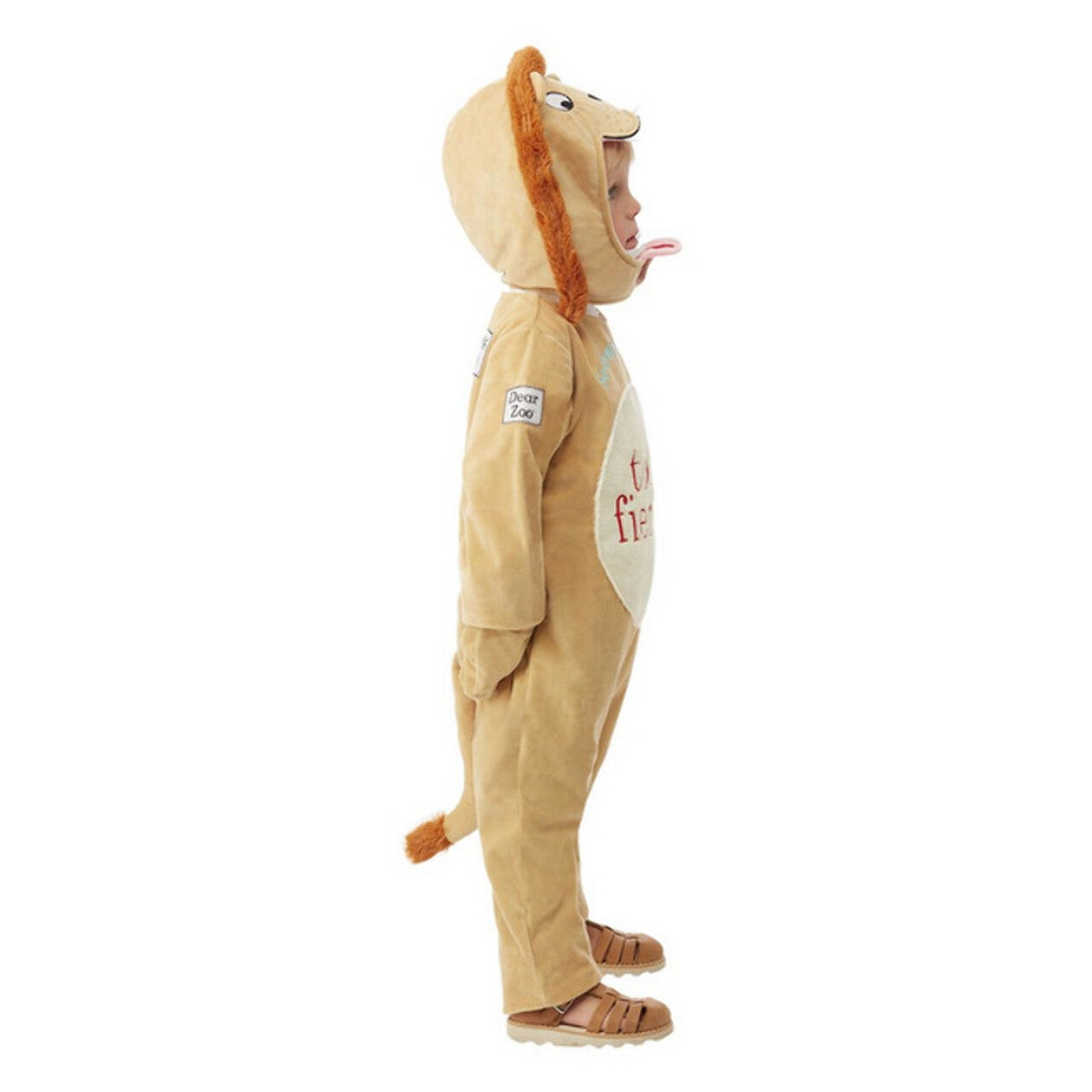 Op deze afbeelding zie je een Kostuums, van het merk Smiffy's. Dear Zoo Deluxe Fierce Leo De Lion Kind Kostuum