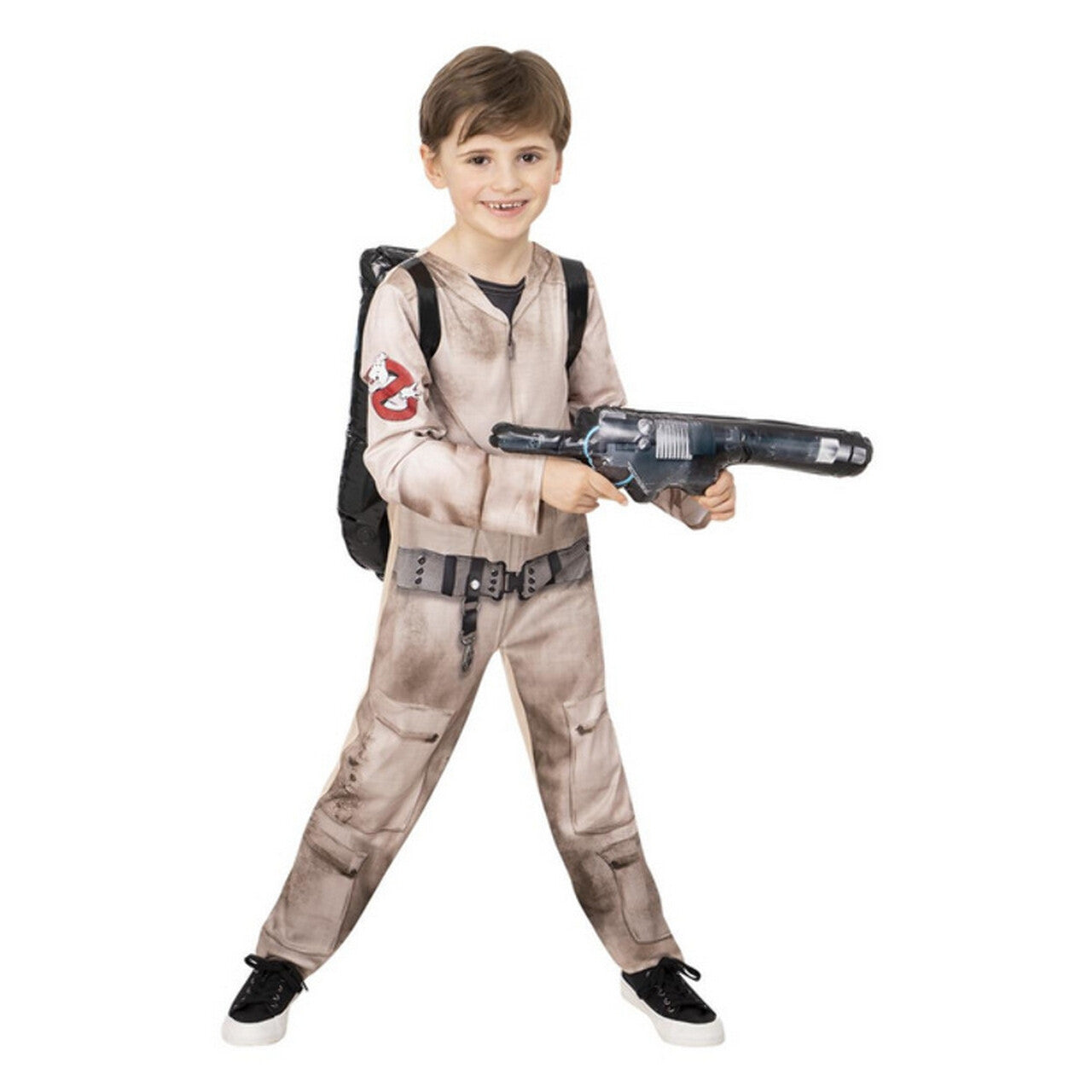 Op deze afbeelding zie je een Kostuums, van het merk Smiffy's. Ghostbusters Spokenjacht Kind Jongen Kostuum