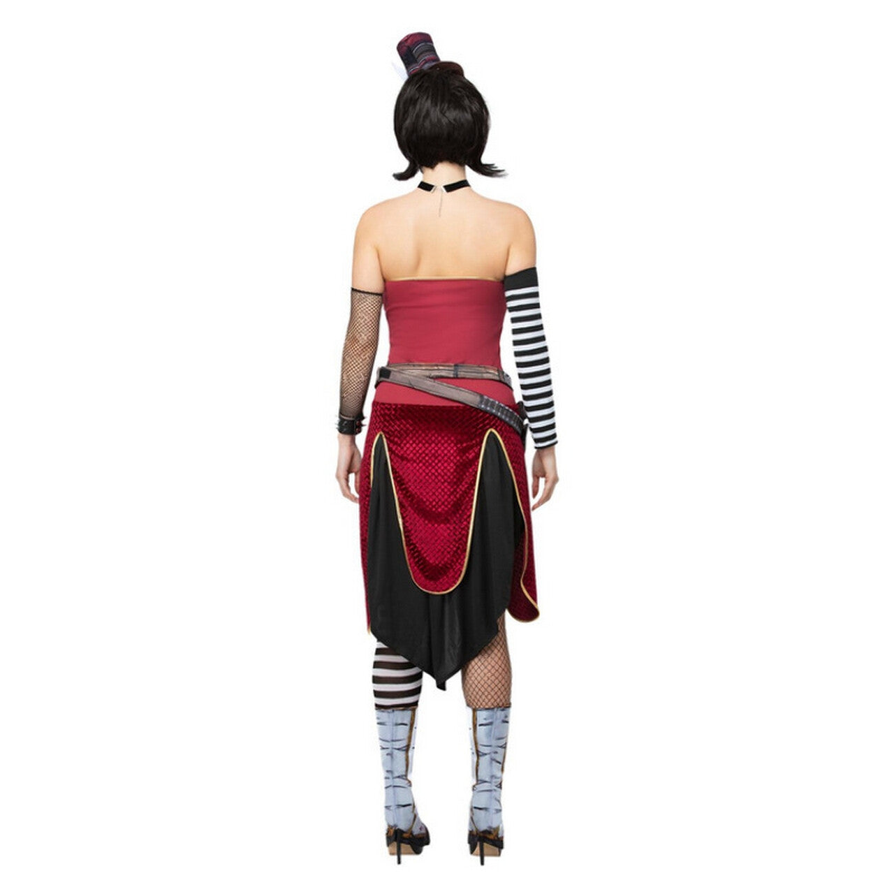 Op deze afbeelding zie je een Kostuums, van het merk Smiffy's. Borderlands Moxxi Underdome Riot Vrouw Kostuum