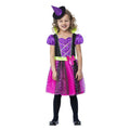 Sorcière Charley Violette Et Rose à Pois Costume