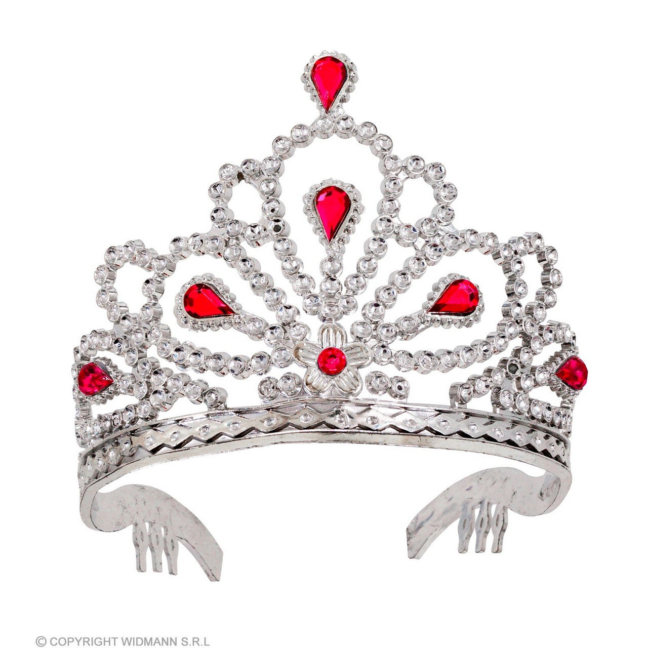 Op deze afbeelding zie je een Accessoires, van het merk Widmann. Koninklijke Hoogheid Masha IJdel Van Adel Tiara