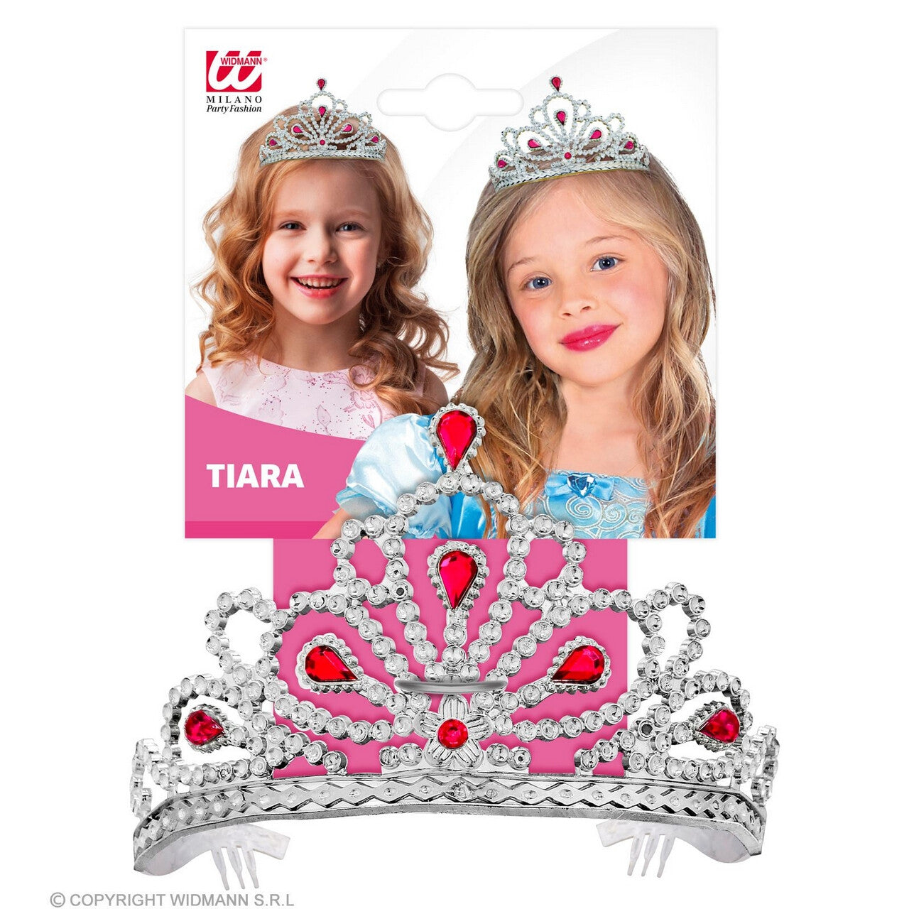 Op deze afbeelding zie je een Accessoires, van het merk Widmann. Koninklijke Hoogheid Masha IJdel Van Adel Tiara